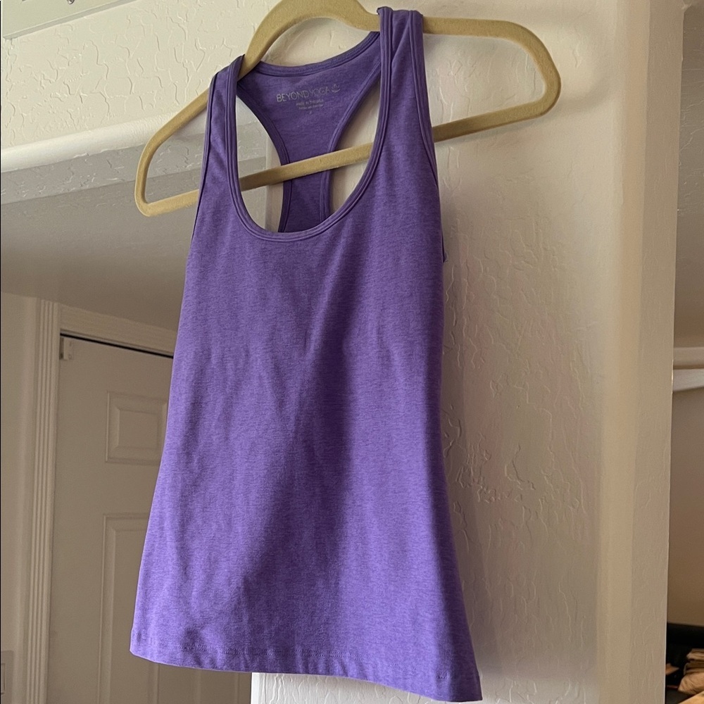Beyond Yoga Vibrant Purple Tank Top
